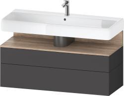 Duravit Studio F. A. Porsche Collection Asma dolap ünitesi 1190 mm Grafit Mat QA4396055490010