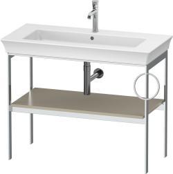 Duravit White Tulip Metal konsol 984 mm Taupe Saten Mat Lake WT4544R6060