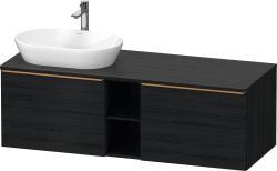 Duravit D-Neo Asma dolap ünitesi 1400 mm Siyah Meşe DE4950L04160000