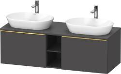 Duravit D-Neo Asma dolap ünitesi 1400 mm Grafit Mat DE4950B34490000