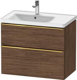 Duravit D-Neo Asma dolap ünitesi 784 mm Koyu Ceviz Dekor DE4357034210000