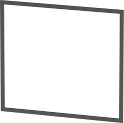 Duravit Vitrium Ankastre çerçevesi 850 mm Grafit Mat