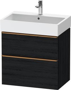 Duravit D-Neo Asma dolap ünitesi 684 mm Siyah Meşe DE4372004160000