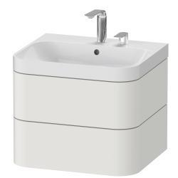 Duravit Happy D.2 c-shaped asma set 575 mm İskandinav Beyazı Saten Mat Lake HP4345E3939