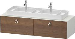 Duravit White Tulip Asma dolap ünitesi 1600 mm Amerikan Ceviz masif WT4892077360000