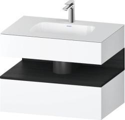 Duravit Studio F. A. Porsche Collection Ankastre lavabo tezgahlı dolap ünitesi ile birlikte 800 mm Beyaz Mat QA4785016180010