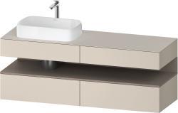 Duravit Studio F. A. Porsche Collection Asma dolap ünitesi 1600 mm Taupe Süper Mat QA4777043830010