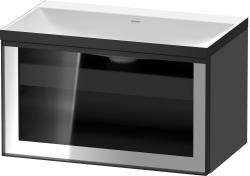 Duravit Vitrium c-bonded Asma dolap 800 mm Parsol grey Glossy, Glass VT4296N4949000G