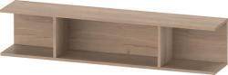 Duravit Ketho.2 Duvar rafı Marbeled Oak Mermer meşe Mat, Malzeme: Yüksek yoğunluklu üç katlı ahşap levha