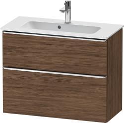 Duravit D-Neo Asma dolap ünitesi 810 mm Koyu Ceviz Dekor DE4369010210000