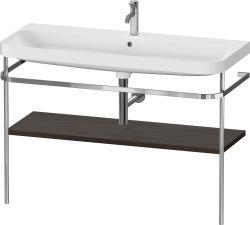 Duravit Happy D.2 c-shape Metal lavabo konsolu 1175 mm Fırçalanmış Ceviz HP4839O69690000