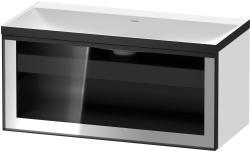 Duravit Vitrium c-bonded Asma dolap 1000 mm Parsol grey Glossy, Glass VT4297N1818001G