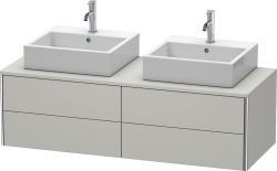Duravit XSquare Asma dolap ünitesi 1400 mm Beton Gri Mat Dekor XS4916B0707