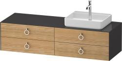 Duravit White Tulip Asma dolap ünitesi 1600 mm Doğal Meşe masif WT4995RH5H10000