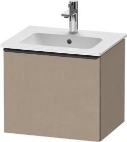 Duravit D-Neo Asma dolap ünitesi Keten Dekor Keten Mat Dekor, Kulp Elmas siyah DE42600BD750000
