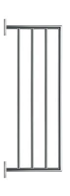 Duravit Karree Havlu rafı 240 mm Krom