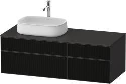 Duravit Zencha Asma dolap ünitesi 1300 mm Siyah Çizgi Yapısı ZE4826063800000