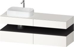Duravit Studio F. A. Porsche Collection Asma dolap ünitesi 1600 mm Beyaz Süper Mat QA4777080840000