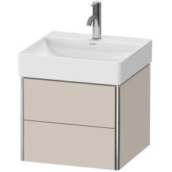 Duravit XSquare Asma dolap ünitesi 484 mm Taupe Süper Mat XS416008383