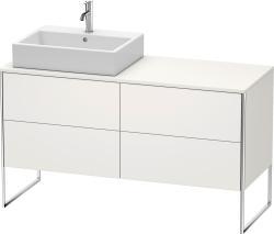 Duravit XSquare Yerden dolap ünitesi için tezgah 1400 mm İskandinav Beyazı Saten Mat Lake XS4923L3939