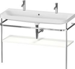 Duravit Happy D.2 c-shape Metal lavabo konsolu 1175 mm Beyaz Süper Mat HP4849O84840000
