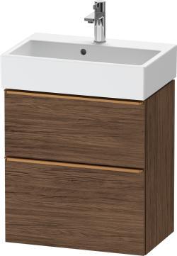 Duravit D-Neo Asma dolap ünitesi 584 mm Koyu Ceviz Dekor DE4329004210000