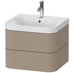 Duravit Happy D.2 c-shaped asma set 575 mm Keten Dekor HP4345O7575
