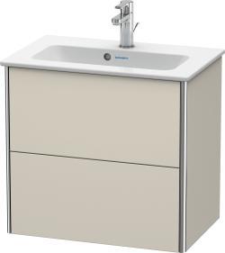 Duravit XSquare Asma dolap ünitesi 610 mm Taupe Süper Mat XS416508383