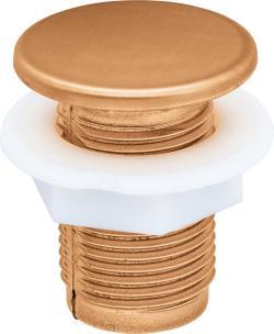 Duravit Universal Su taşma deliği kapağı 25 mm Fırçalanmış Bronz