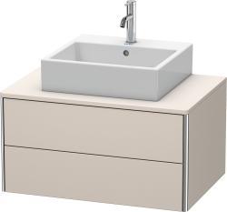 Duravit XSquare Asma dolap ünitesi 800 mm Taupe Süper Mat
