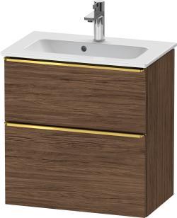 Duravit D-Neo Asma dolap ünitesi 610 mm Koyu Ceviz Dekor DE4368034210000