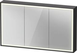 Duravit Vitrium Aynalı dolap Grafit Mat Grafit, Gövde malzemesi: Yüksek yoğunluklu üç katlı ahşap levha, Yuva: Entegre, Priz sayısı: 1, fiş priz tipi: F, Lavabo alanı aydınla VT7553049490010