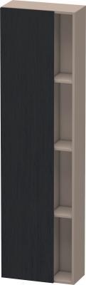 Duravit DuraStyle Boy dolabı 500 mm Siyah Meşe DS1248L1643