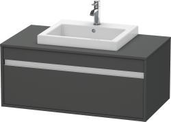Duravit Ketho Asma dolap ünitesi 1000 mm Grafit Mat KT679504949