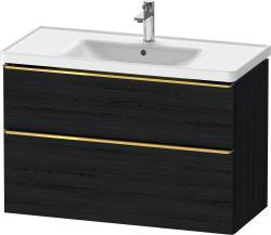 Duravit D-Neo Asma dolap ünitesi 984 mm Siyah Meşe DE4356034160000