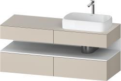 Duravit Studio F. A. Porsche Collection Asma dolap ünitesi 1400 mm Taupe Süper Mat QA4766018830010