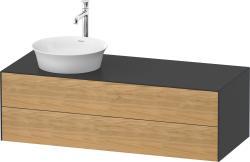 Duravit White Tulip Asma dolap ünitesi 1300 mm Doğal Meşe masif WT4987LH558
