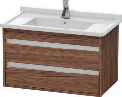 Duravit Ketho Asma dolap ünitesi 800 mm Koyu Ceviz Dekor KT664402121