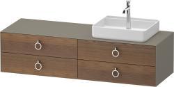 Duravit White Tulip Asma dolap ünitesi 1600 mm Amerikan Ceviz masif WT4995R77920010