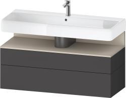 Duravit Studio F. A. Porsche Collection Asma dolap ünitesi 1190 mm Grafit Mat QA4396083490010