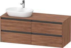 Duravit Ketho.2 Asma dolap ünitesi 1400 mm Doğal Ceviz K24898L79790000