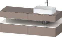 Duravit Studio F. A. Porsche Collection Asma dolap ünitesi 1600 mm Bazalt Mat QA4778022430010