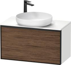 Duravit Vitrium Asma dolap ünitesi 800 mm Koyu Ceviz Dekor VT478002118000G