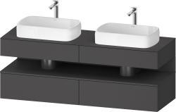 Duravit Studio F. A. Porsche Collection Asma dolap ünitesi 1600 mm Grafit Mat QA4779049490010