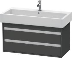 Duravit Ketho Asma dolap ünitesi 950 mm Grafit Mat KT663804949