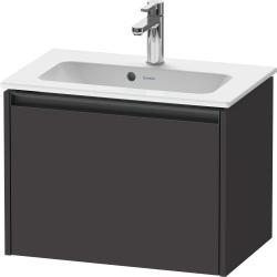 Duravit Ketho.2 Asma dolap ünitesi 610 mm Grafit Süper Mat K25055080800000