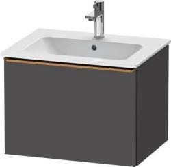 Duravit D-Neo Asma dolap ünitesi Grafit Mat Grafit Mat Dekor, Kulp Bronz DE4261004490000