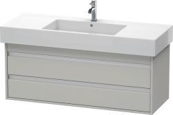Duravit Ketho Asma dolap ünitesi 1200 mm Beton Gri Mat Dekor KT664200707