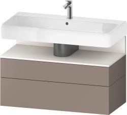Duravit Studio F. A. Porsche Collection Asma dolap ünitesi 990 mm Bazalt Mat QA4395084430010