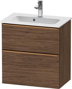Duravit D-Neo Asma dolap ünitesi 610 mm Koyu Ceviz Dekor DE4368004210000